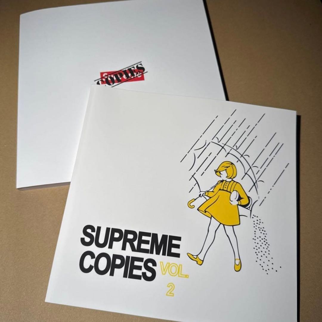 Supreme Copies Vol. 1,2 2 Book Set Supreme Design References Sampling Streetwear