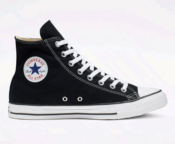 Converse Chuck Taylor All Star Black High Top Sneakers Men\'s Canvas Shoes