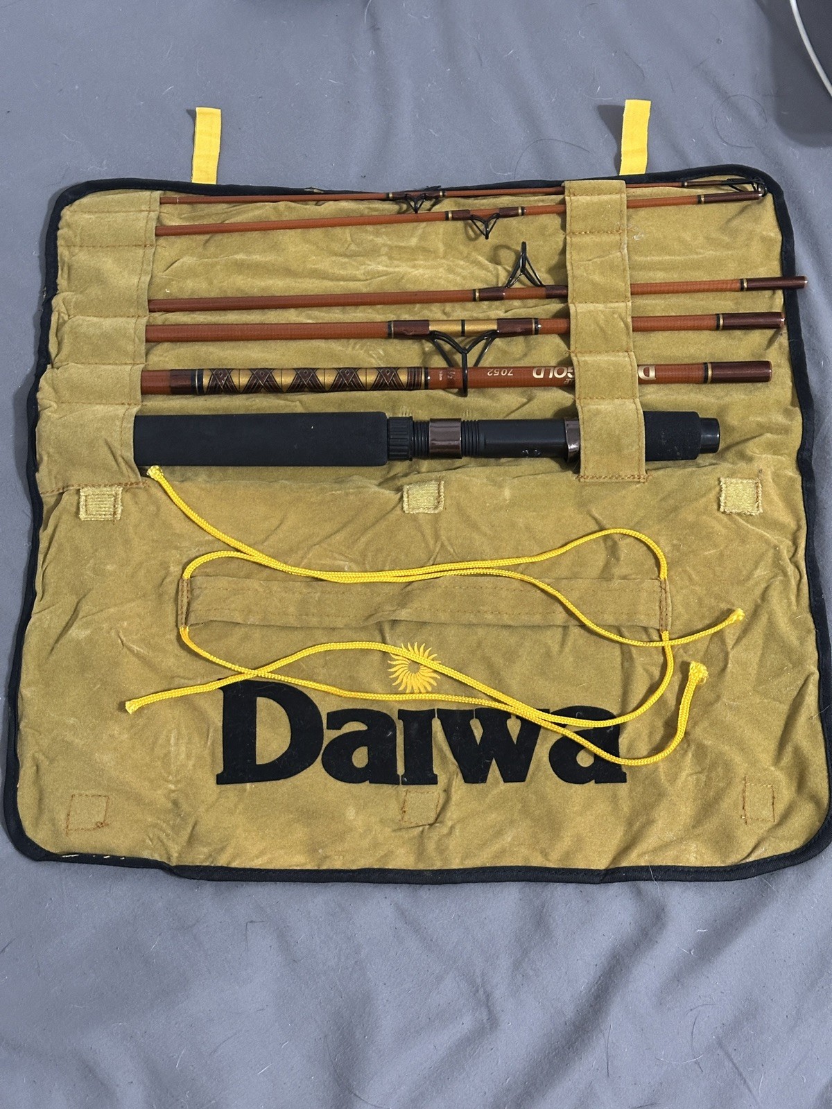 ✅ Vintage Daiwa VIP Gold 7052 Backpack Rod  1973-1974 EXCELLENT CONDITION 