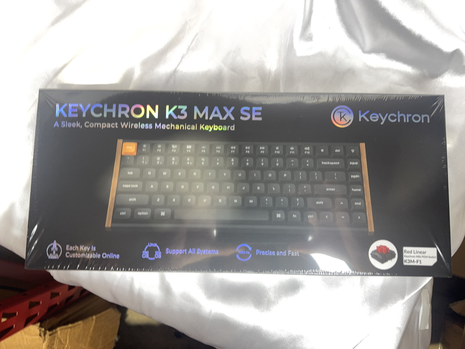 Keychron K3M-F1 Max SE QMK 2.4 Ghz Wireless & Bluetooth Mechanical Keyboard