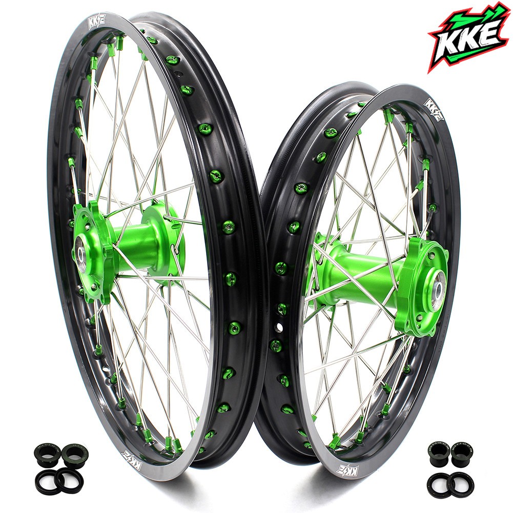 KKE 17/14 Small Wheels fit Kawasaki KX80 KX85 KX100 KX112 KLX140 KLX140L Rims