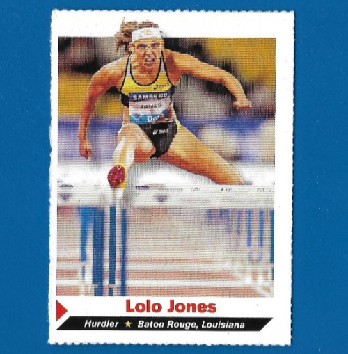 2012 SI Sports Kids LOLO JONES Card, Women\'s Hurdler Track Field Olympics #139