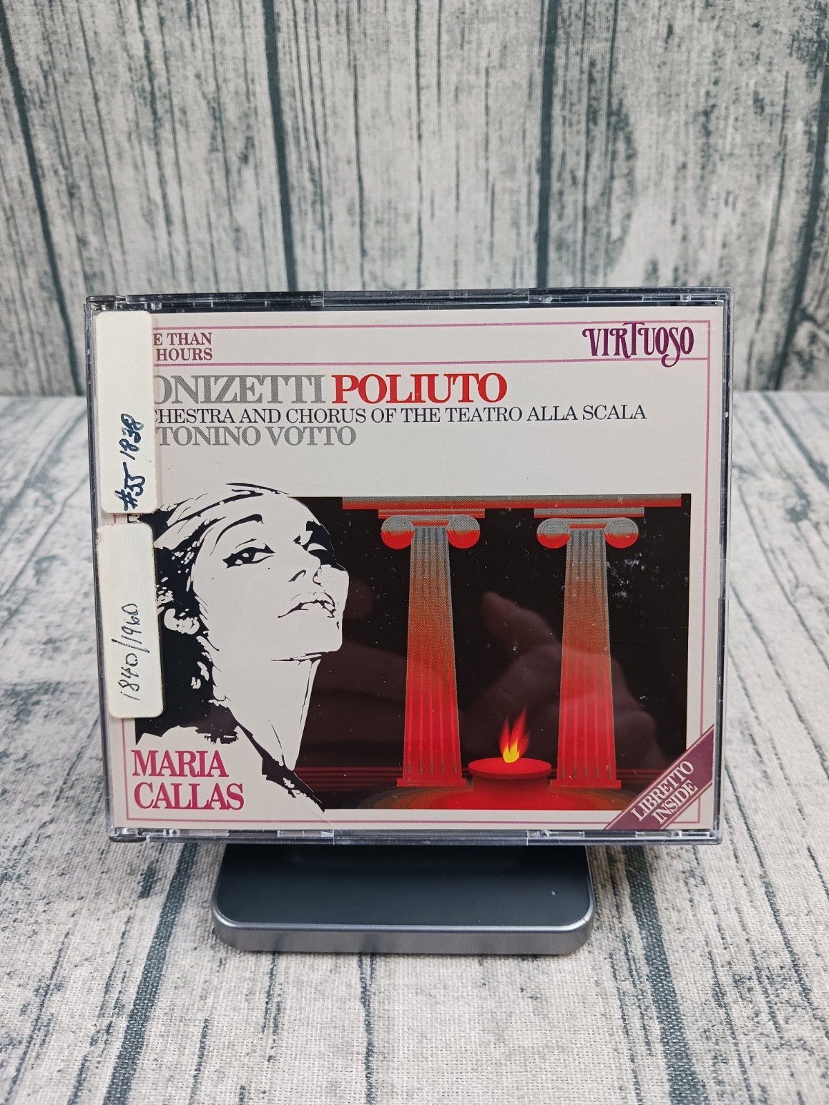Donizetti Poliuto: Maria Callas Votto Virtuoso 2 CD 1989 Holland - Pre-Owned Donizetti Poliuto: Maria Callas Votto Virtuoso 2 CD 1989 Holland - Pre-Owned