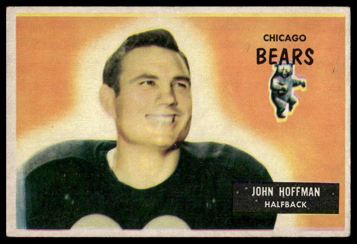 John Hoffman 1955 Bowman #56 Chicago Bears