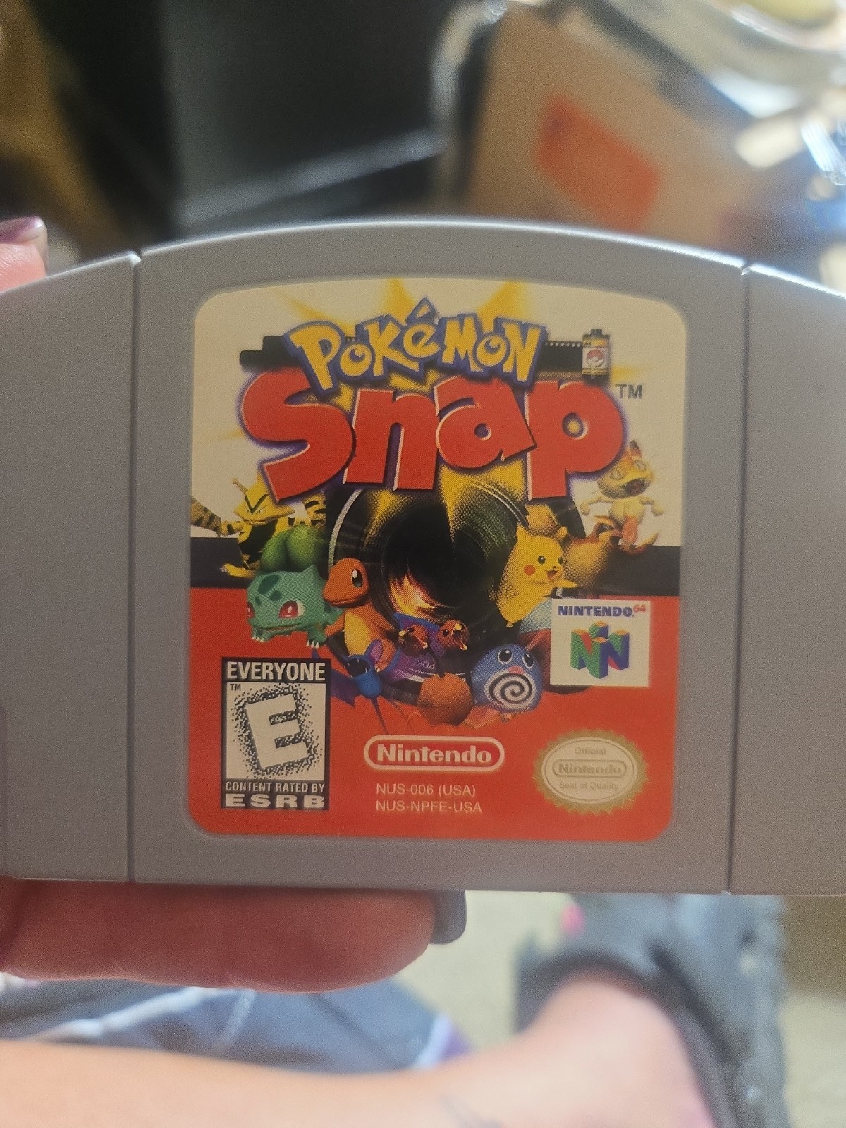Nintendo 64 N64 Pokemon Snap Authentic Nintendo Cartridge FAST SHIPPING