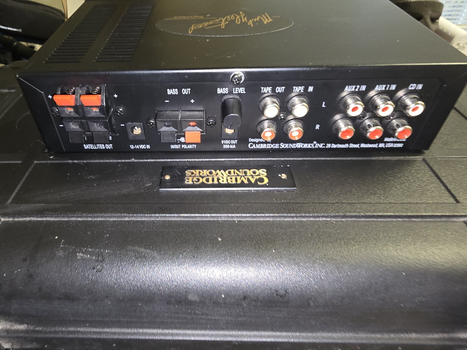 Portable Amplifier Cambridge SoundWorks Mick Fleetwood Signature Series