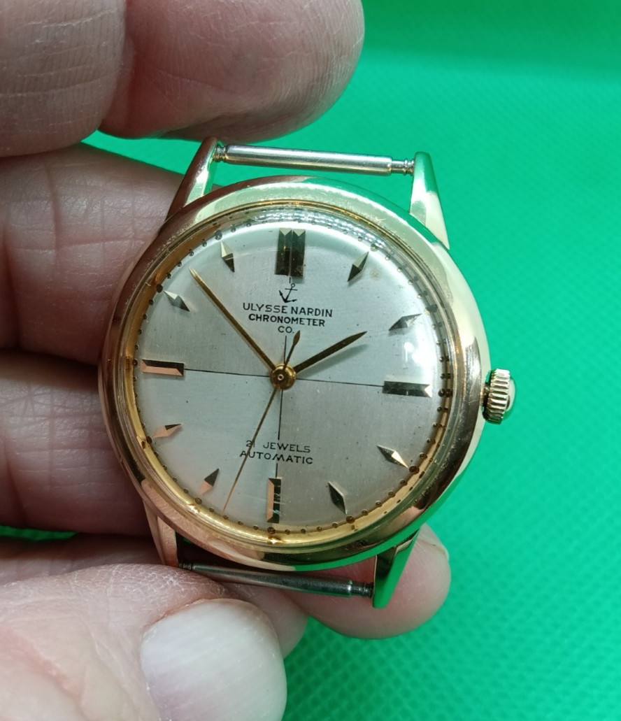 Ulysse Nardin Watch - 14k Yellow Gold Chronometer Swiss Automatic Round