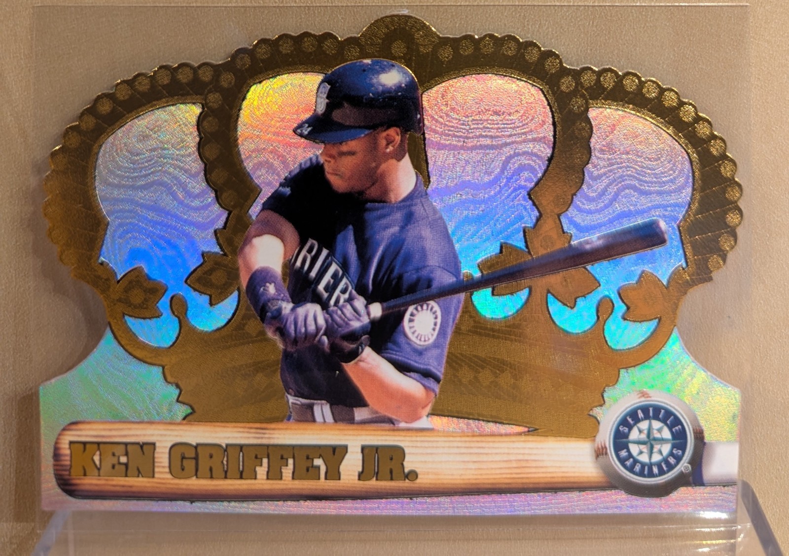 1998 Pacific Royale #125 Ken Griffey Jr. Mariners RARE DIE CUT HOLOFOIL 