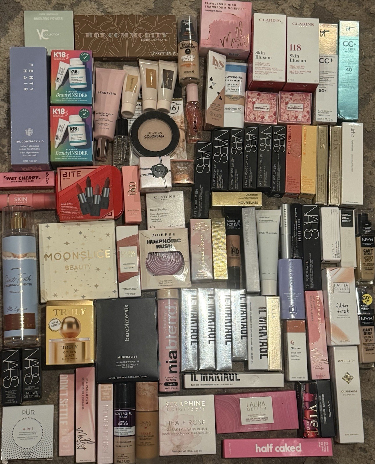 High End Reseller Bundle Makeup Lot Fenty NARS Tom Ford Rare Beauty & More NEW