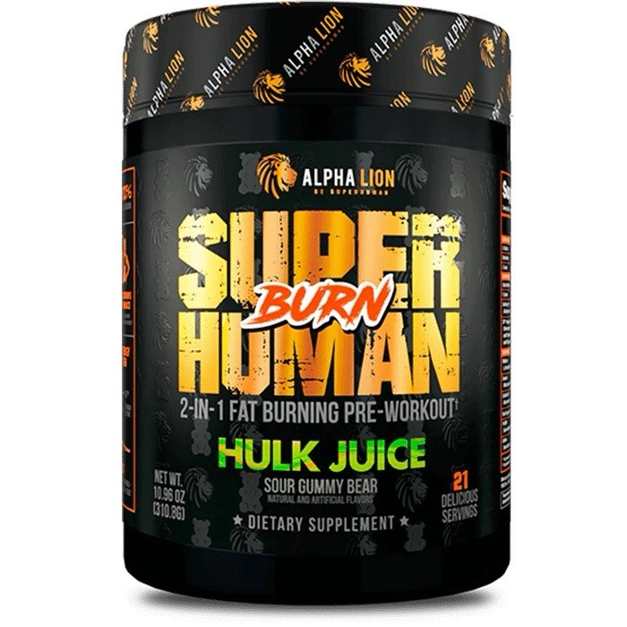 alpha lion super Human burn hulk juice