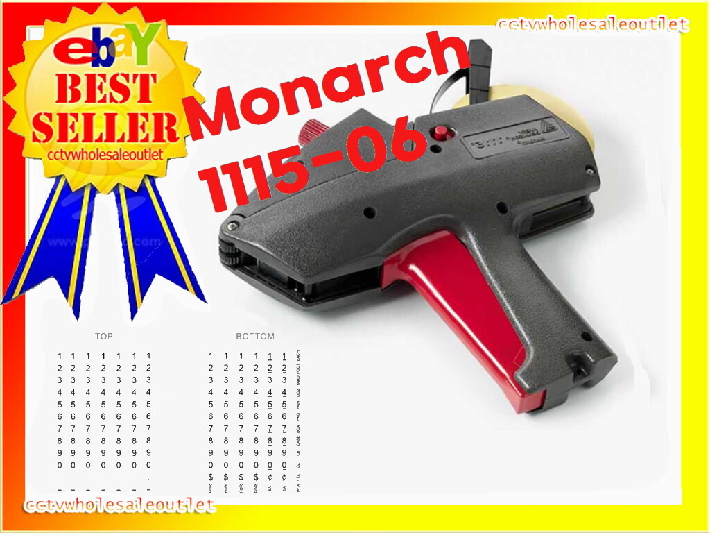 Genuine Monarch 1115-06 Price Gun By Authorized Dealer with 