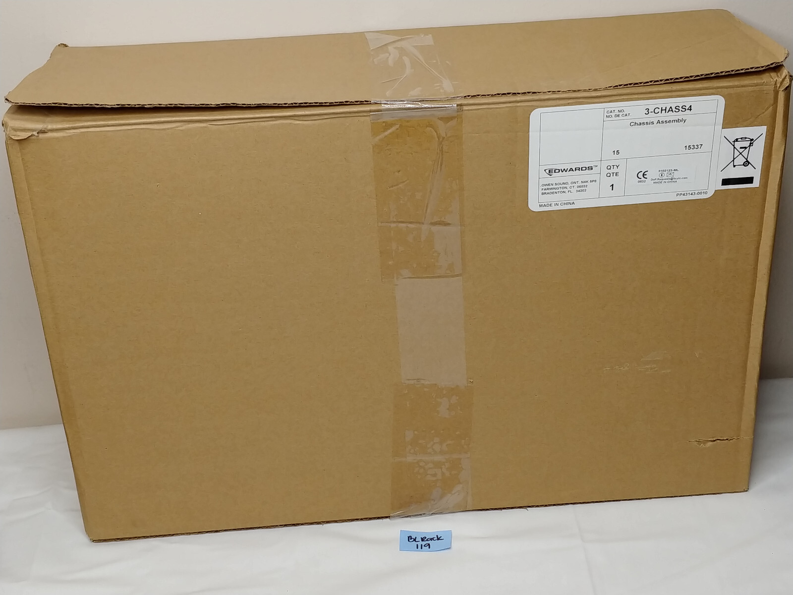 Edwards 3-CHASS4 Chassis Assembly