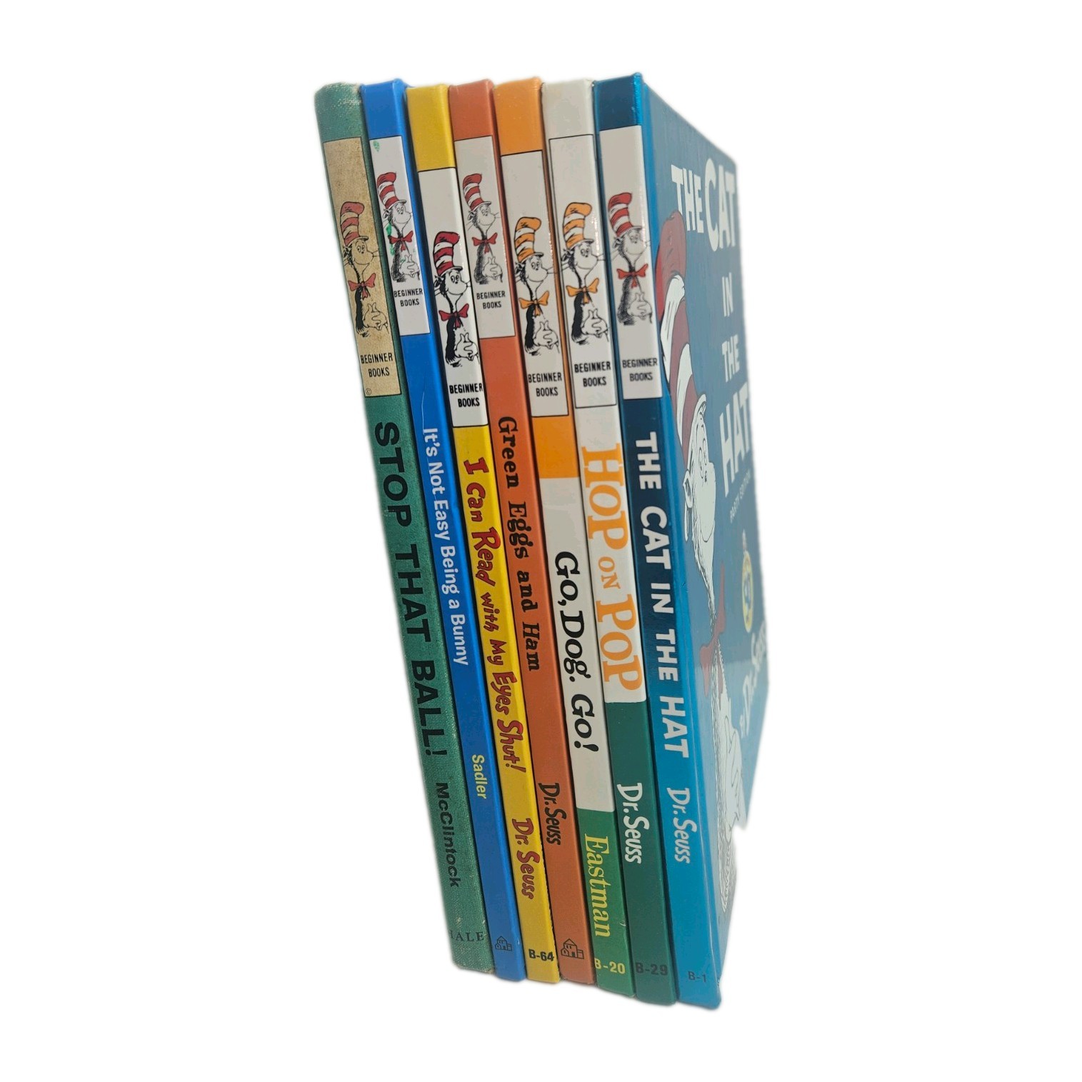 Lot of 7. Dr. Seuss Beginner Books. Pre-owned Ok Condition. Few Cosmetic Wears