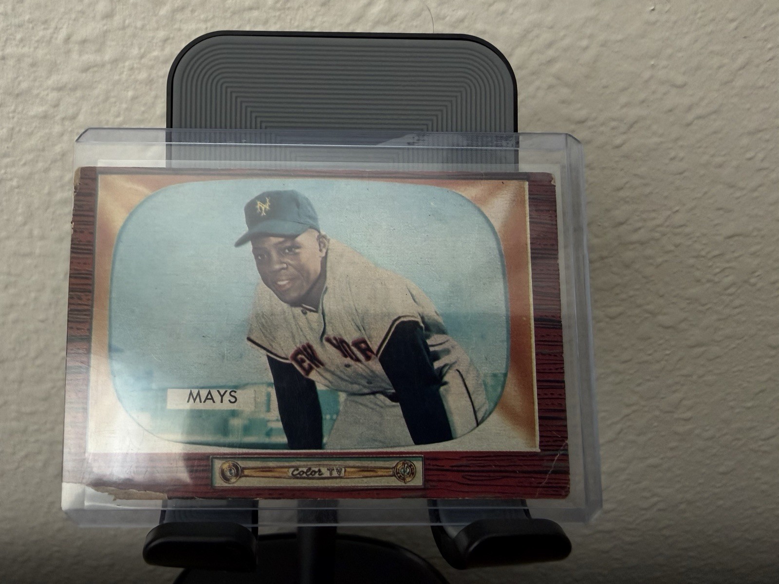 Authentic 1955 Bowman - Willie Mays #184