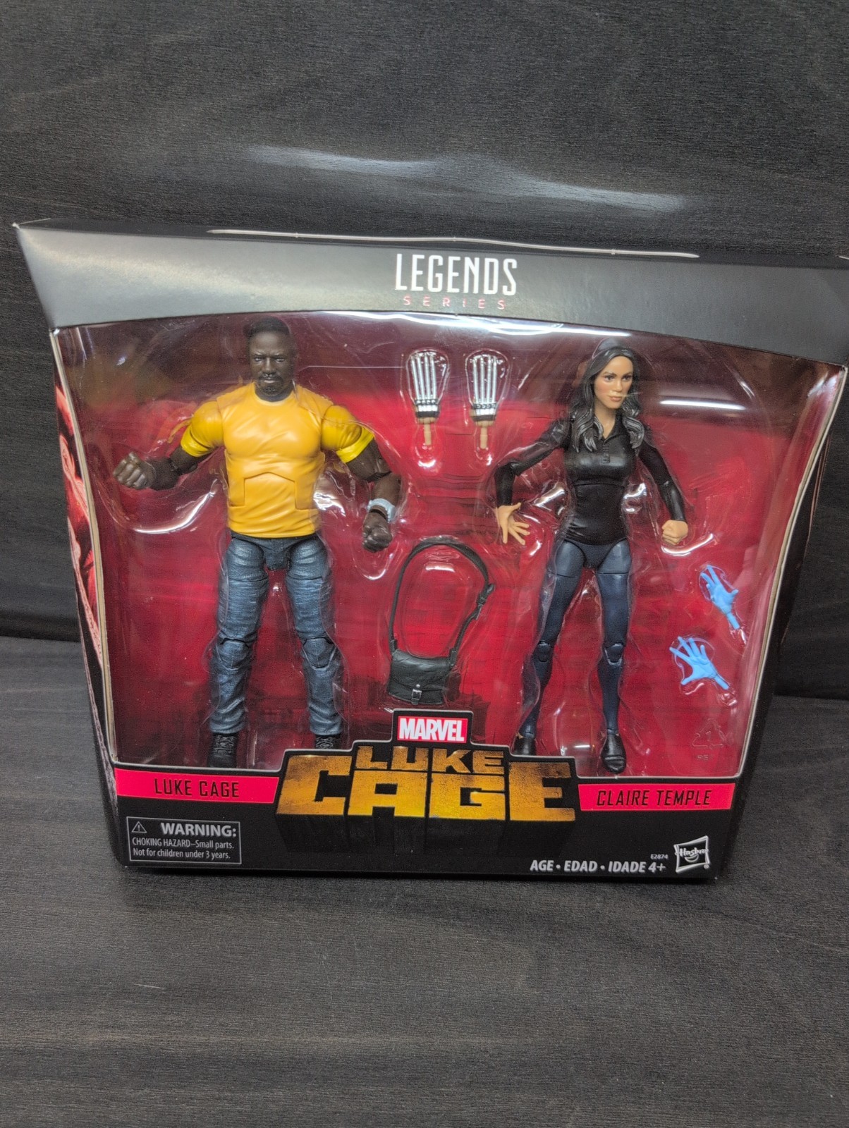Marvel Legends Luke Cage and Claire Temple Exclusive Two Pack Set NEW
