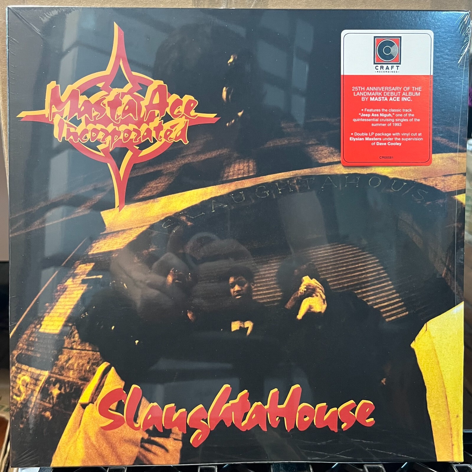 Slaughtahouse by Masta Ace Inc (Record, 2018) Sealed Shelf wear*