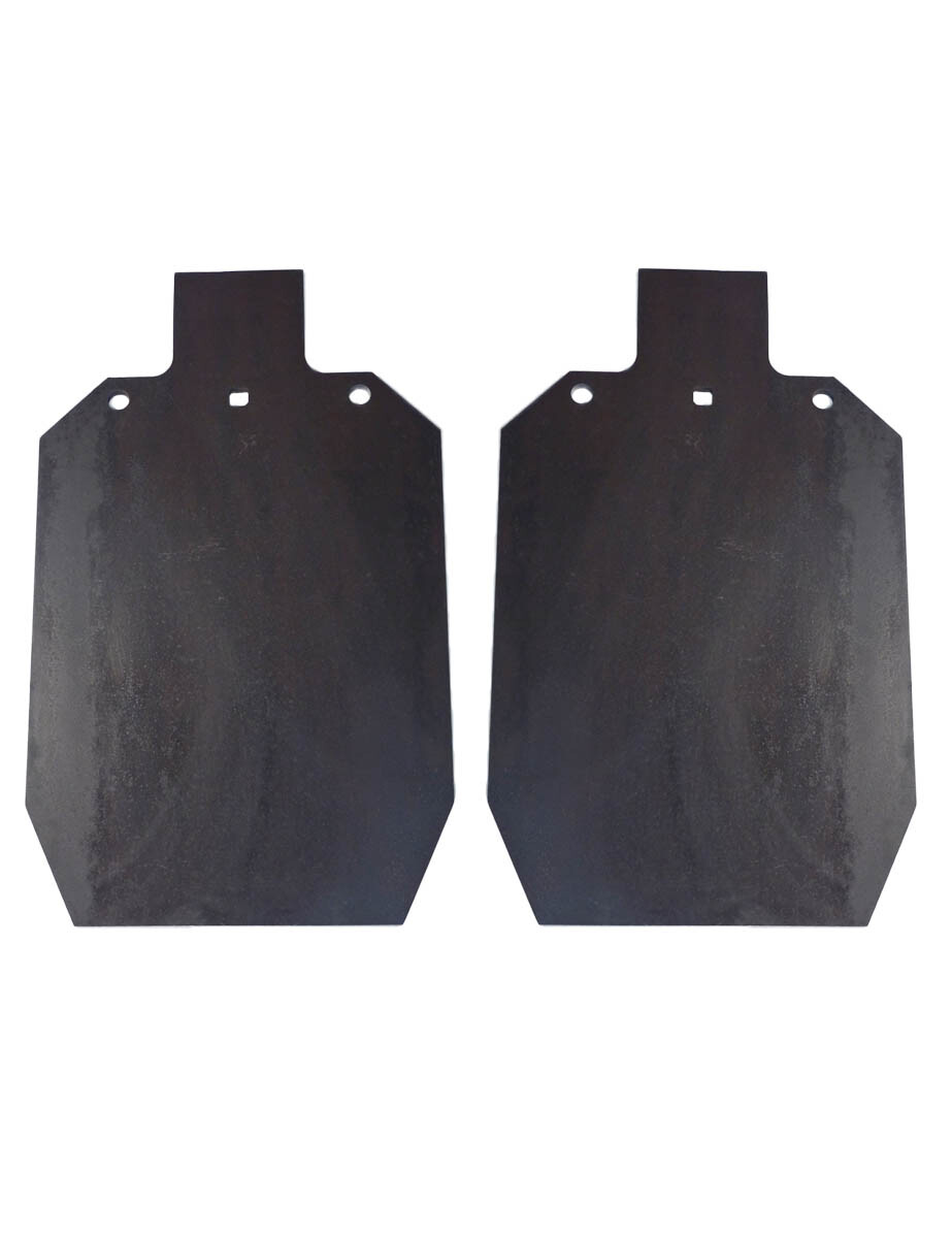 Tactical Scorpion 2 PCS AR500 Steel Shooting Targets IDPA 12\
