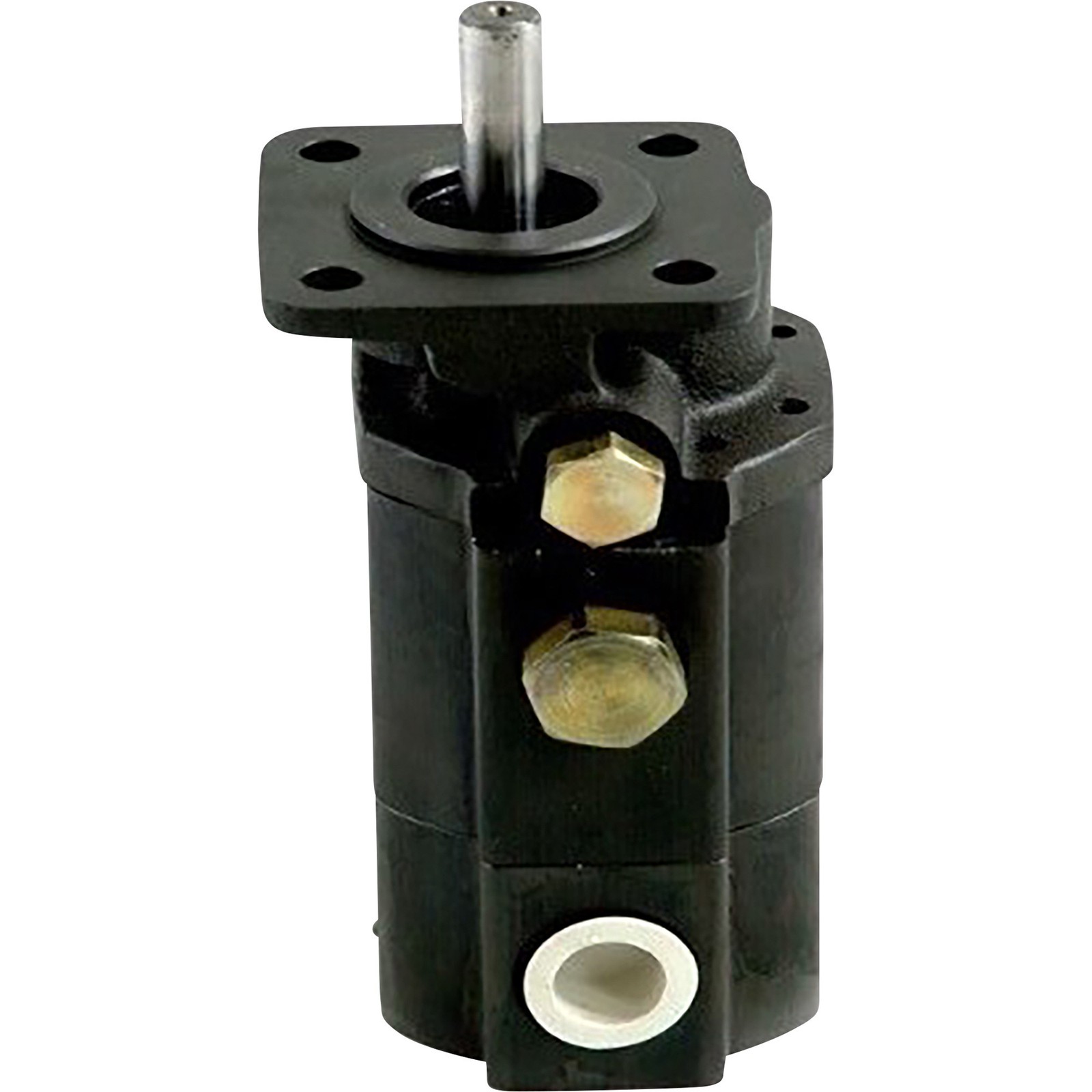 NorTrac Cast Iron Two-Stage Hydraulic Pump, 16 GPM, 1/2in. Dia. Shaft