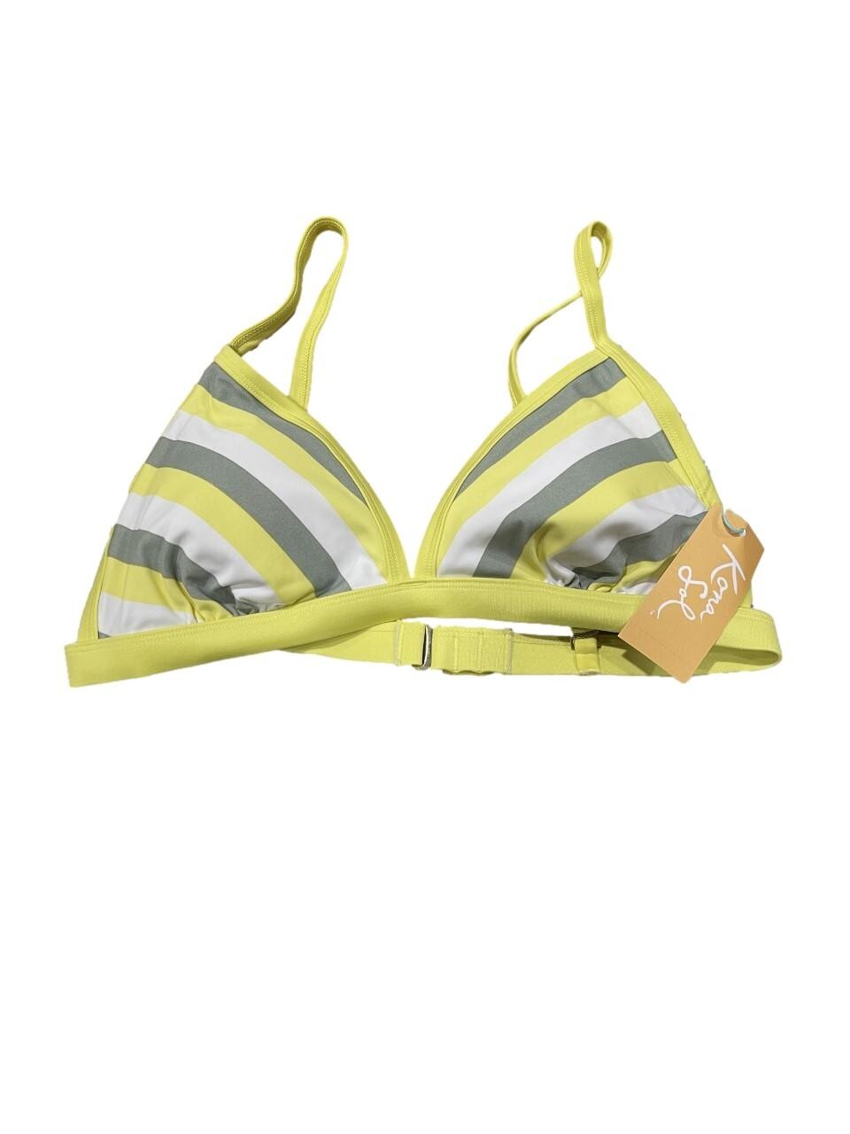 Women\'s Triangle Bikini Top - Kona Sol Yellow Medium (8-10)