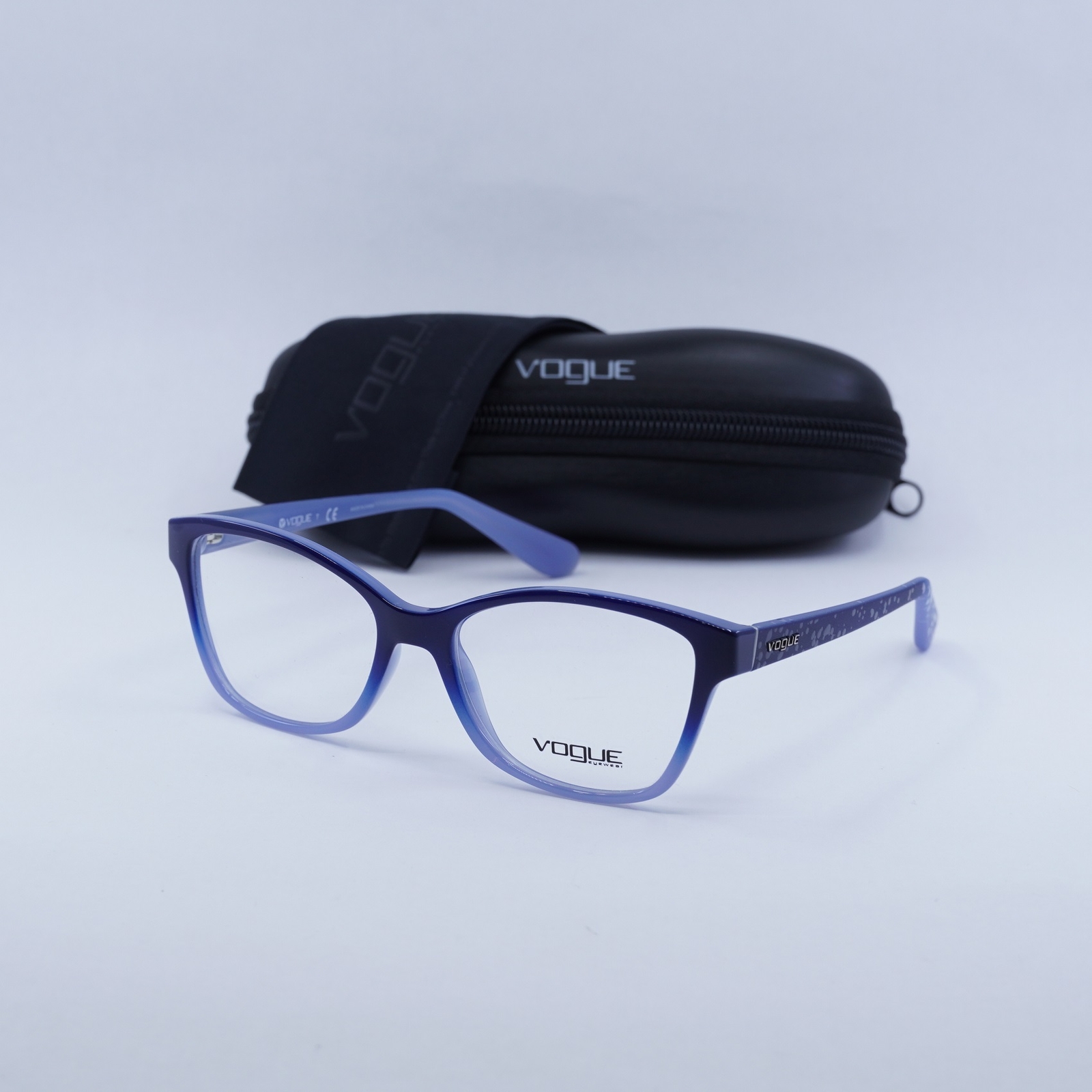 Vogue VO2998 2346 Blue Gradient Opal Azure 52mm Eyeglasses New Authentic