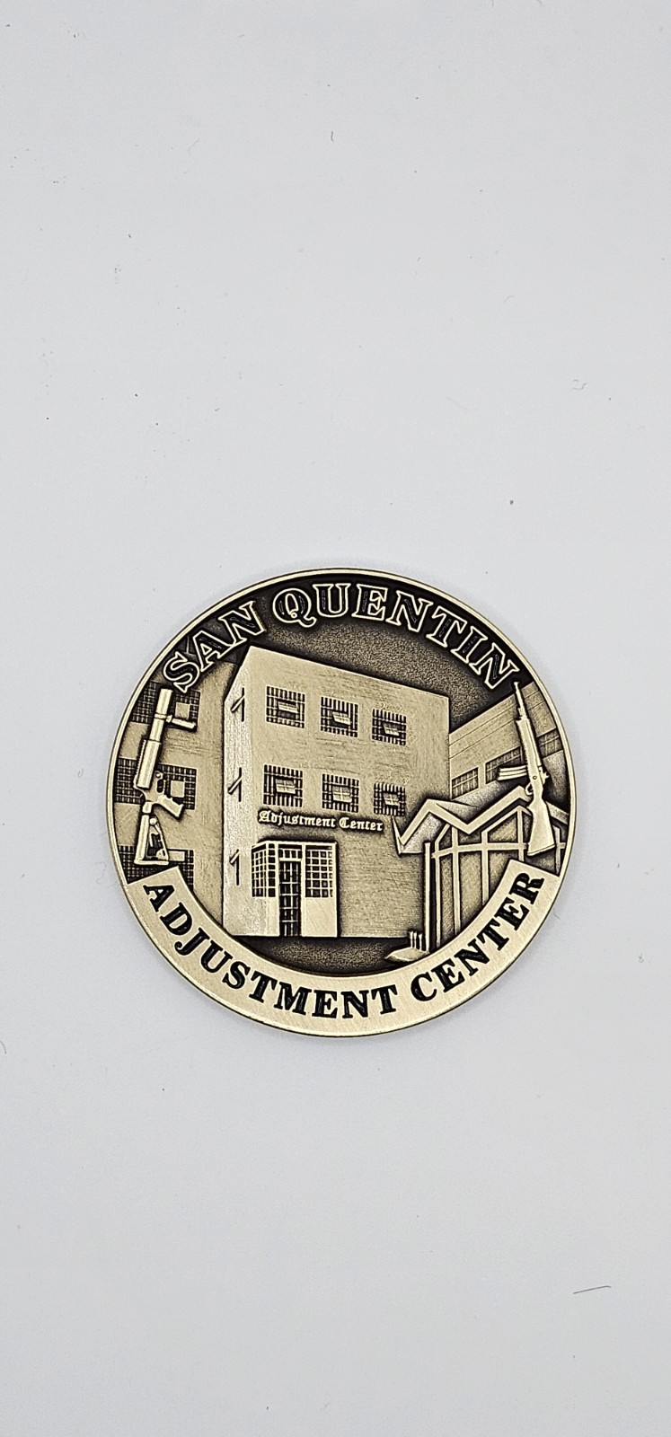 San Quentin State Prison Adjustment Center Challenge Coin