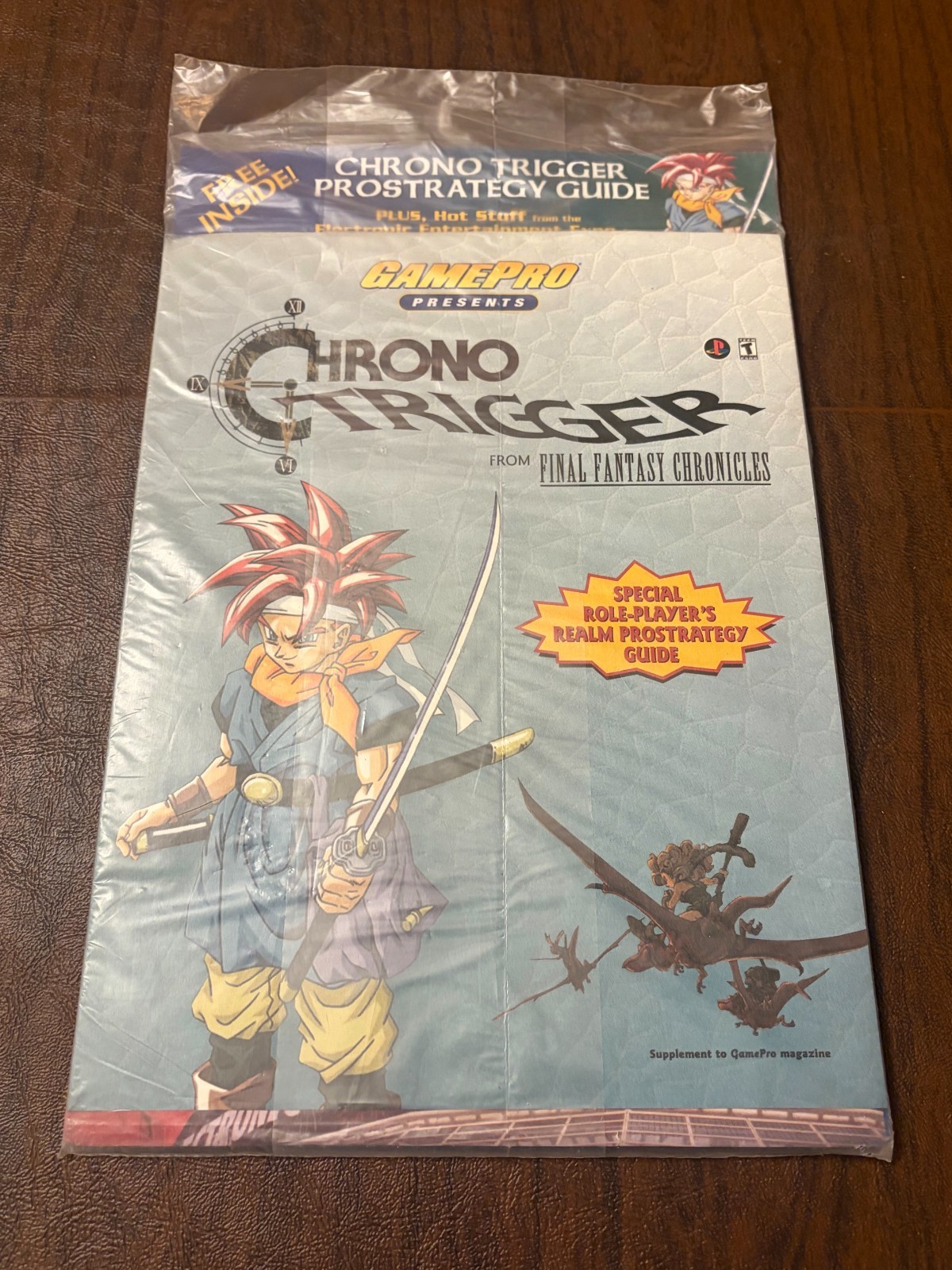 Authentic GamePro Magazine SNES Chrono Trigger ProStrategy Guide NEW SEALED RARE