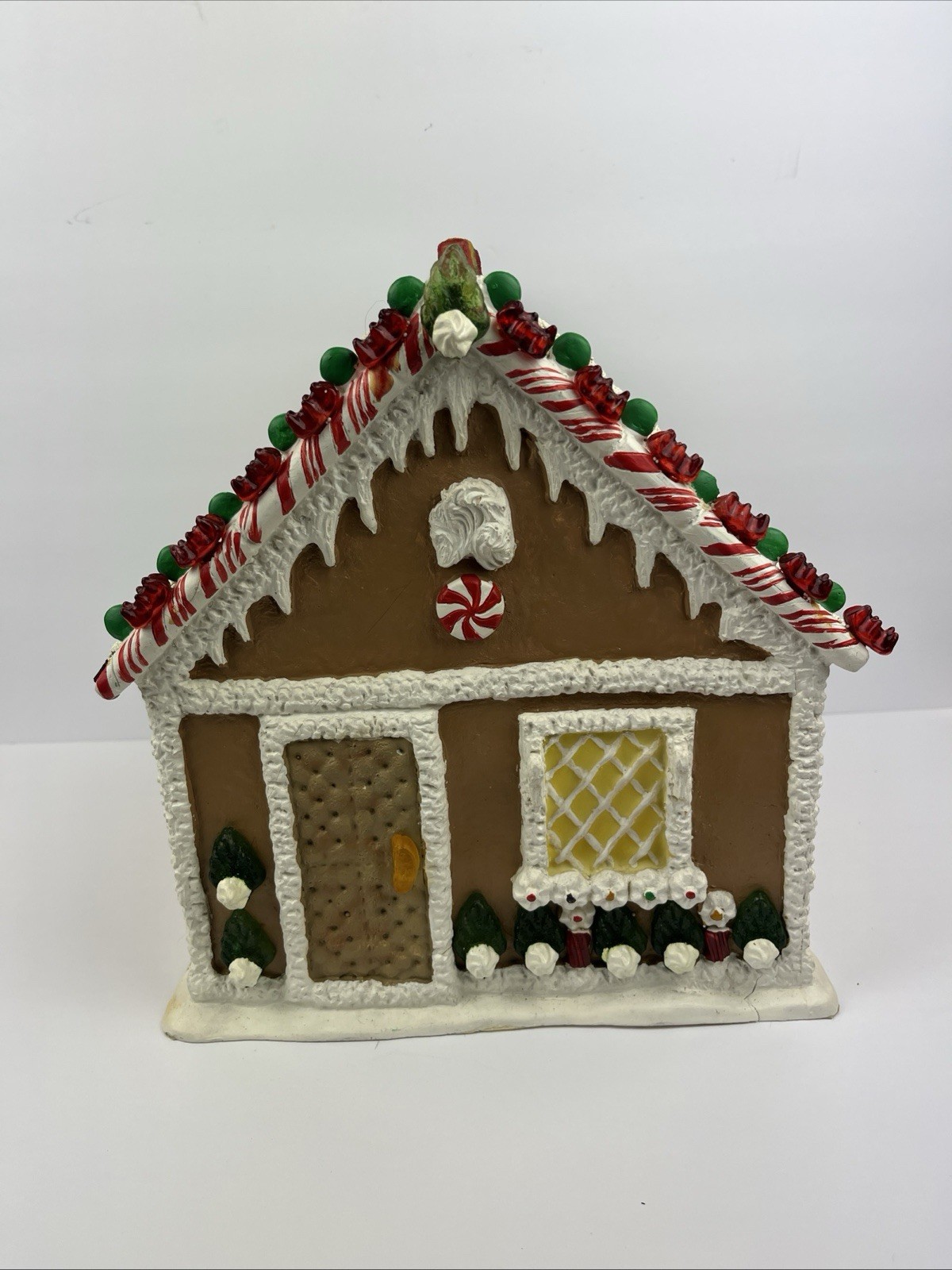 BYERS’ CHOICE TRADITIONS 2008 PEPPERMINT CANDY GUMMY GINGERBREAD HOUSE CHRISTMAS BYERS’ CHOICE TRADITIONS 2008 PEPPERMINT CANDY GUMMY GINGERBREAD HOUSE CHRISTMAS