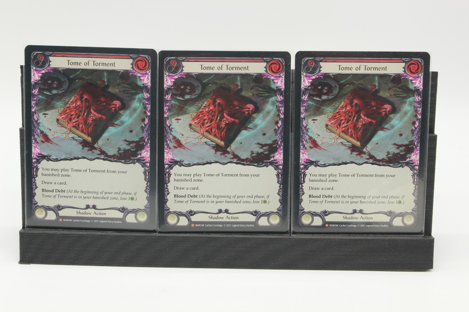 Flesh And Blood Monarch 1st Edition Majestic MON194 Tome of Torment x 3 Playset Flesh And Blood Monarch 1st Edition Majestic MON194 Tome of Torment x 3 Playset