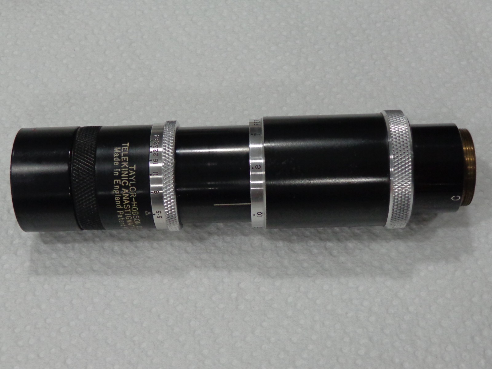 RARE 1932-1933 TAYLOR HOBSON COOKE TELEKINIC ANASTIGMAT 6 INCH F/5.5 152MM LENS