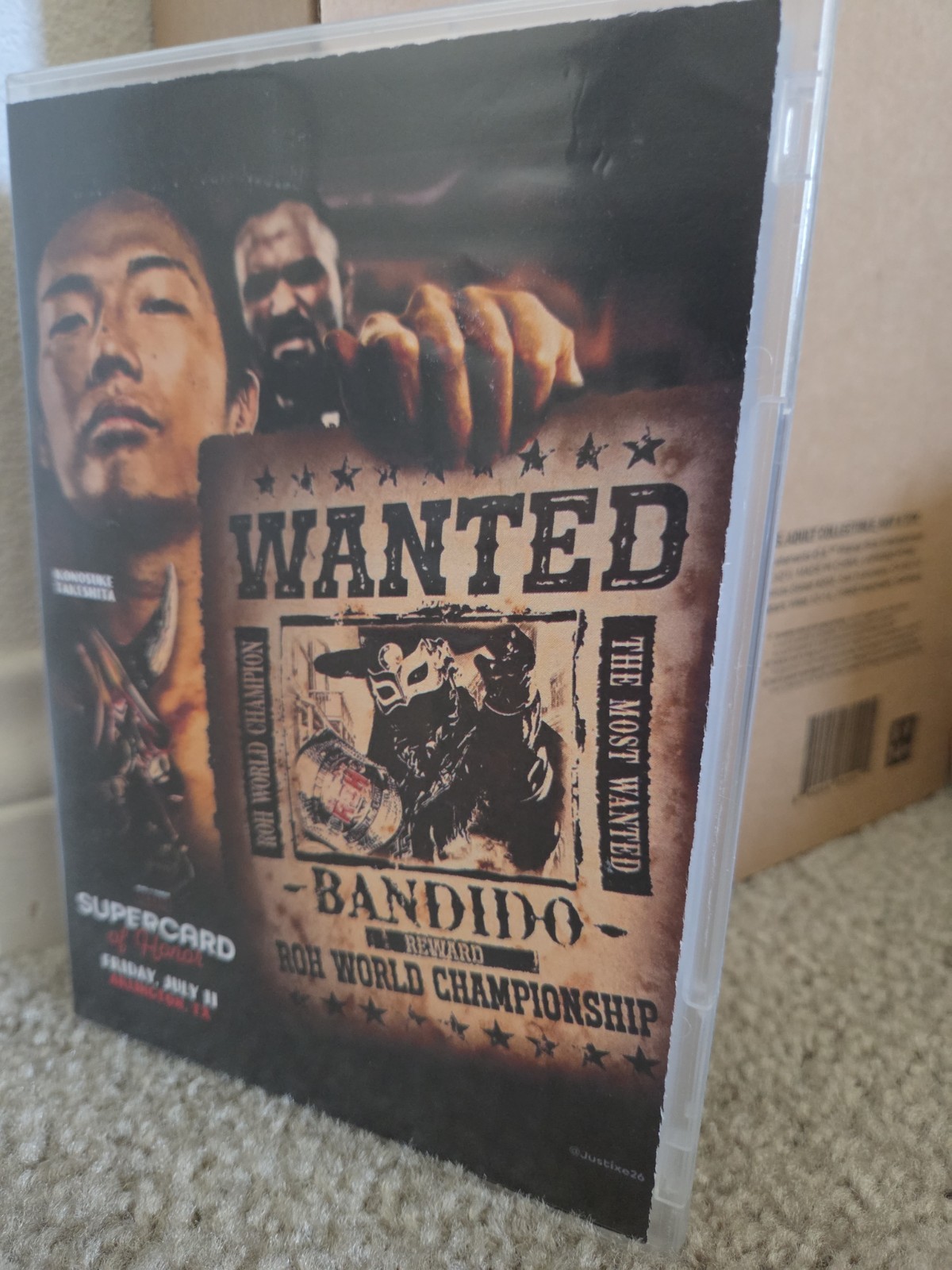 ROH SUPERCARD OF HONOR DVD - 7-11-25 ROH SUPERCARD OF HONOR DVD - 7-11-25