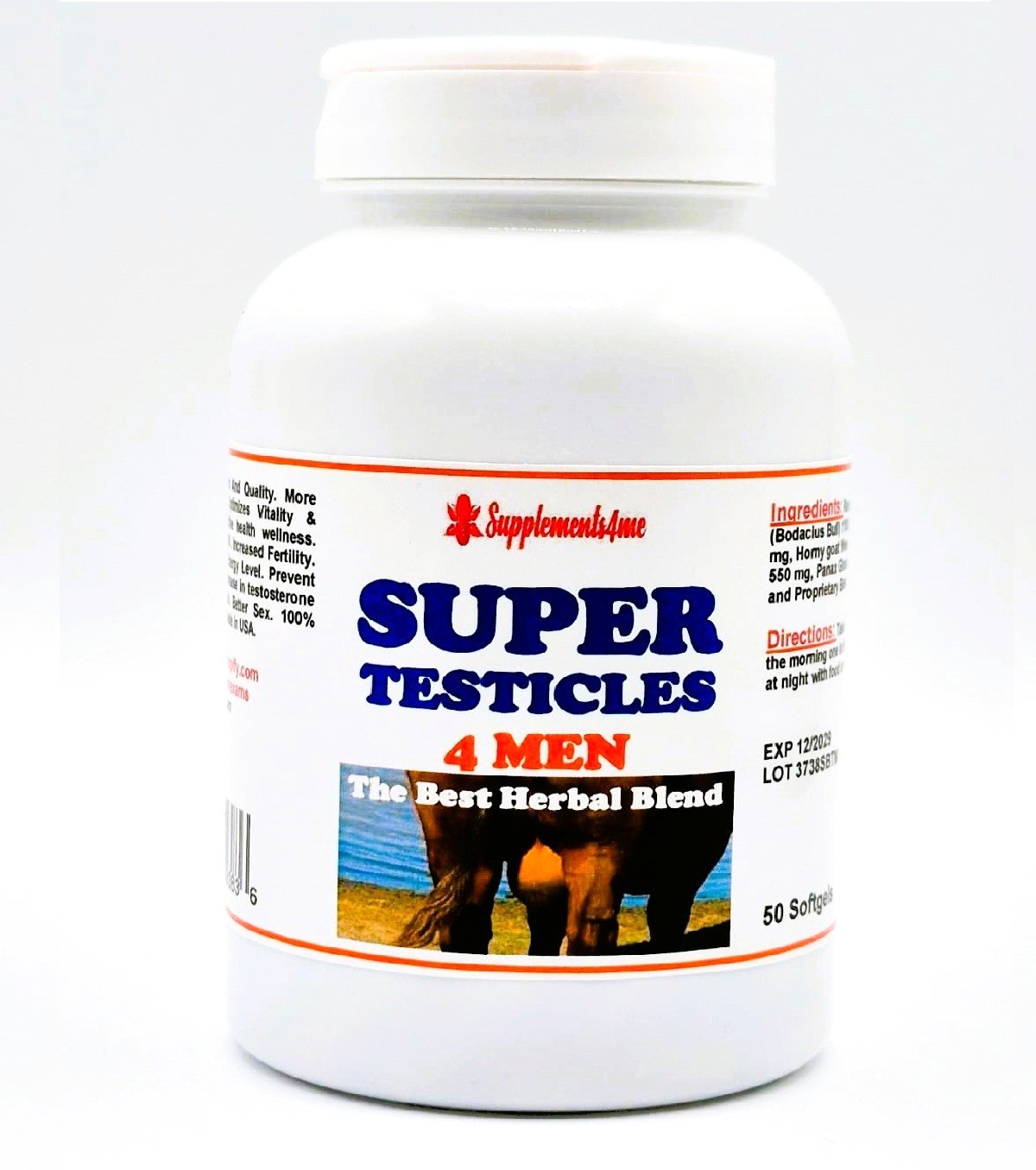 NATURAL ORGANIC Spermageddon Count - 100% NATURAL  FOR ALPHA MALE - MADE IN USA