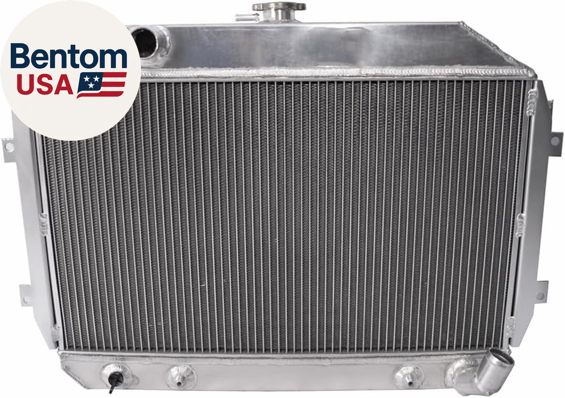 3Rows Aluminum Cooling Radiator for 1970-1975 Datsun 240Z & 260Z 2.6L L6 (AT/MT)