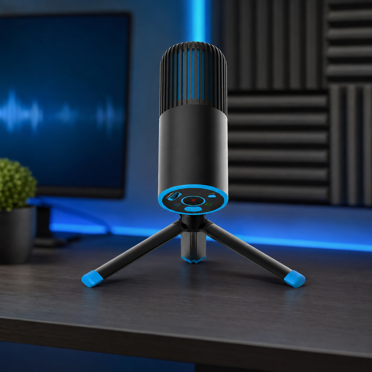 JLab Talk Go USB Microphone - Black (MTALKGORBLK4)