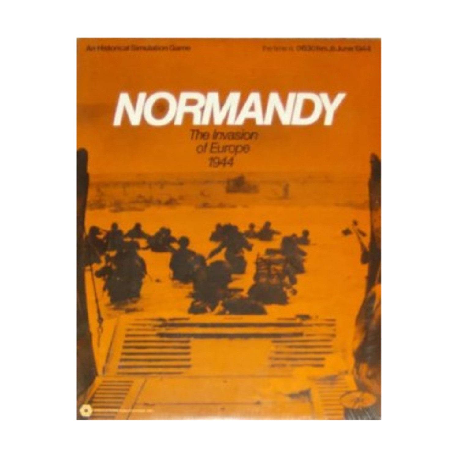 SPI Wargame Normandy (1972 Ed) Box VG/VG+ SPI Wargame Normandy (1972 Ed) Box VG/VG+