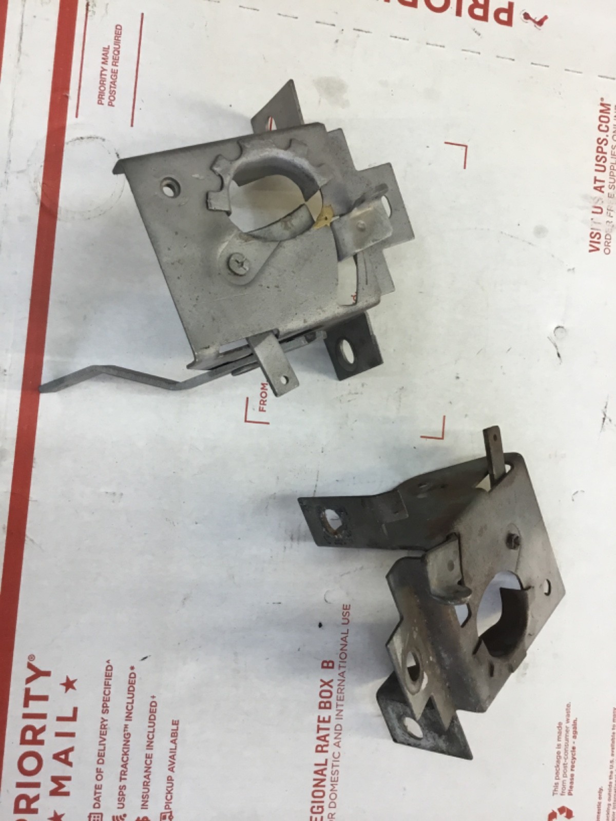 1965-67 Corvette Female Hood Latch Set 3841438 3841437 ORIGINALS 1966 1967