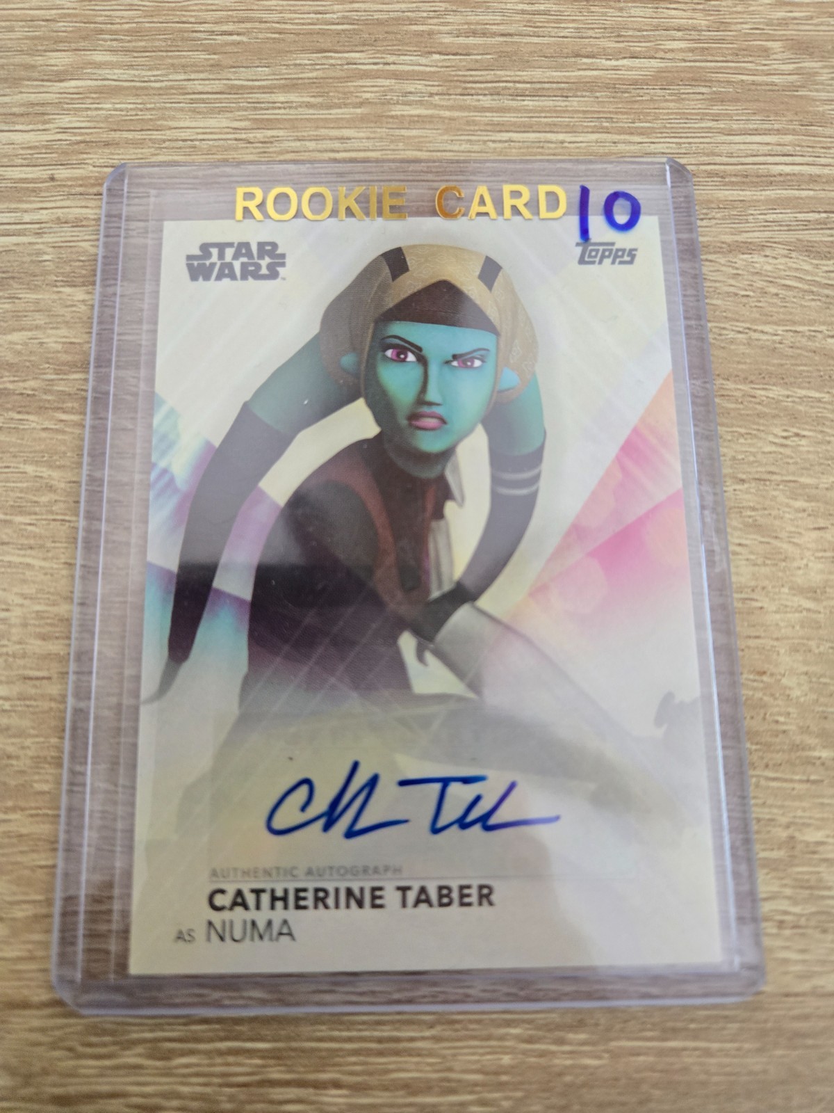 Catherine Taber as Numa Star Wars Topps Auto A-CT Catherine Taber as Numa Star Wars Topps Auto A-CT