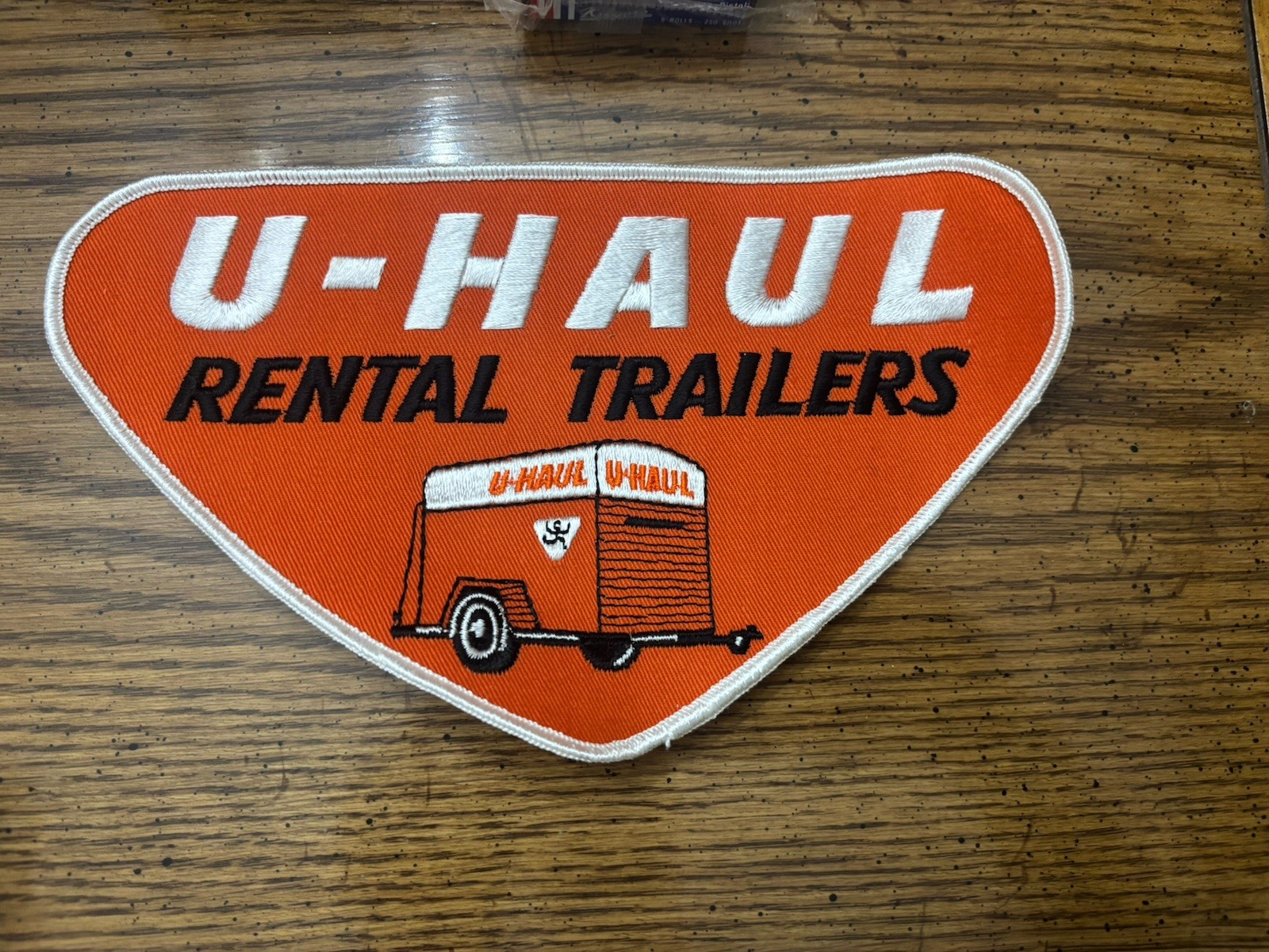 U-HAUL RENTAL TRAILERS LARGE Triangle PATCH 9 U-HAUL RENTAL TRAILERS LARGE Triangle PATCH 9
