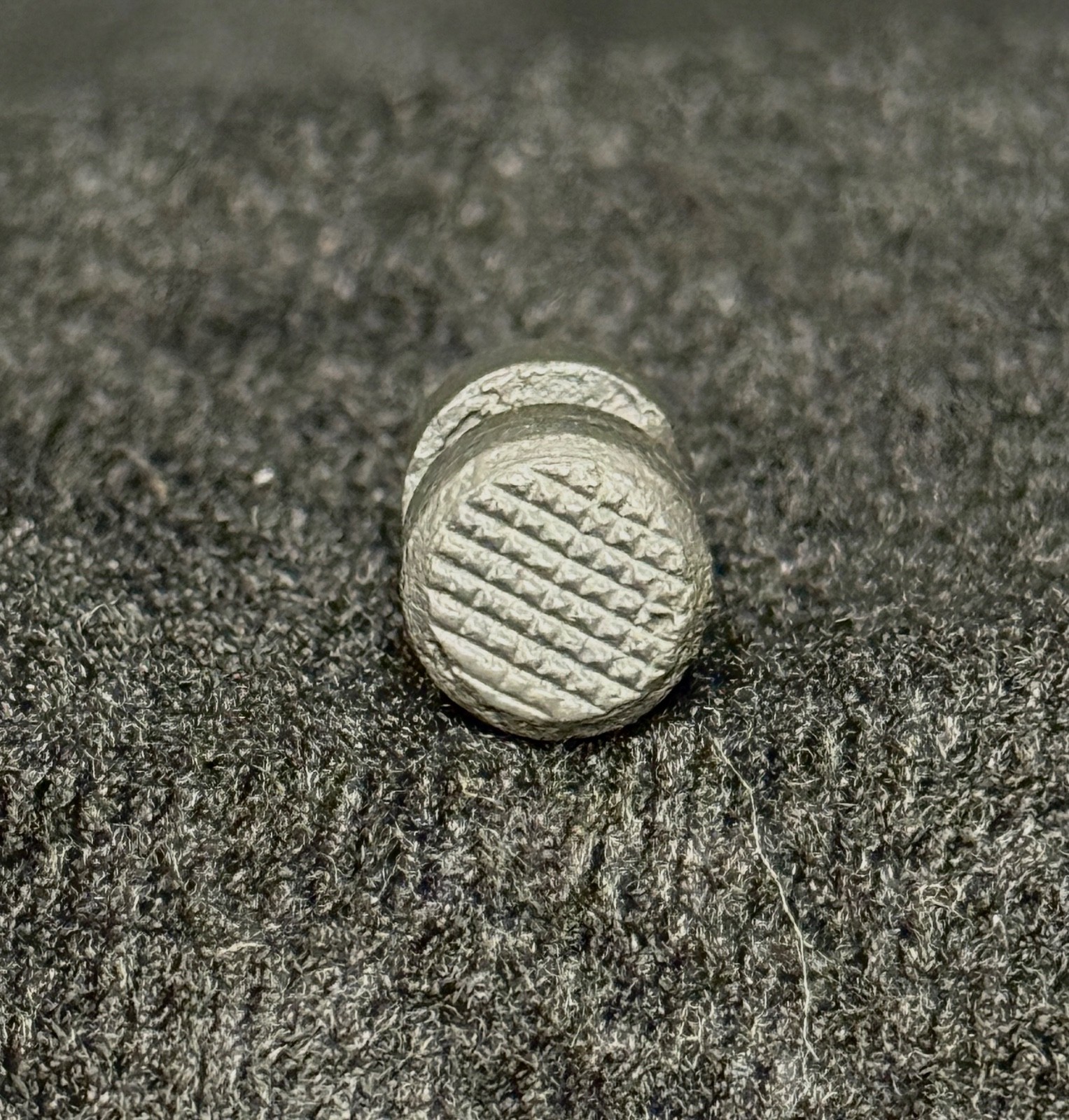 Vintage WWII USGI Inland Checkered Push Button Safety Vintage WWII USGI Inland Checkered Push Button Safety