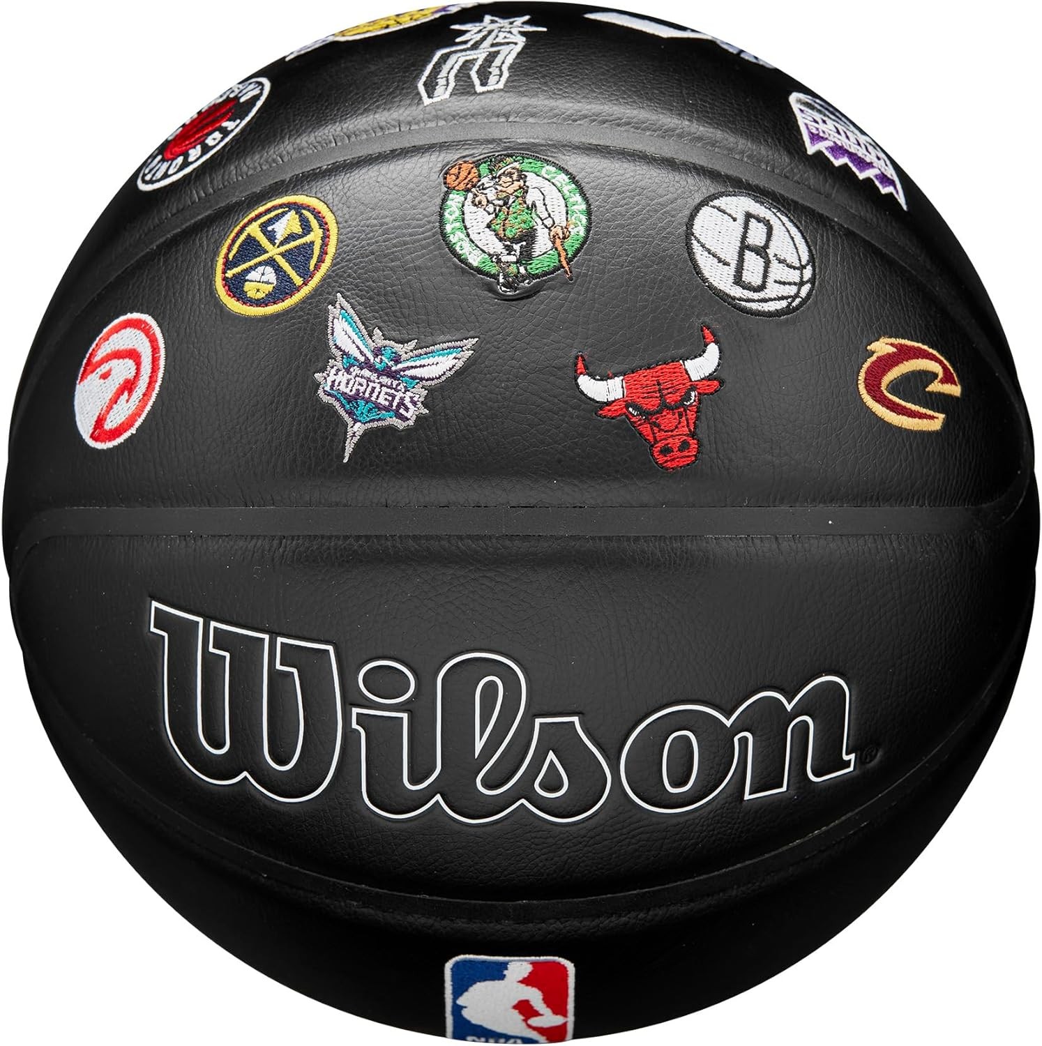 NBA Black All Team Premiere Basketball - Size 7, 29.5\