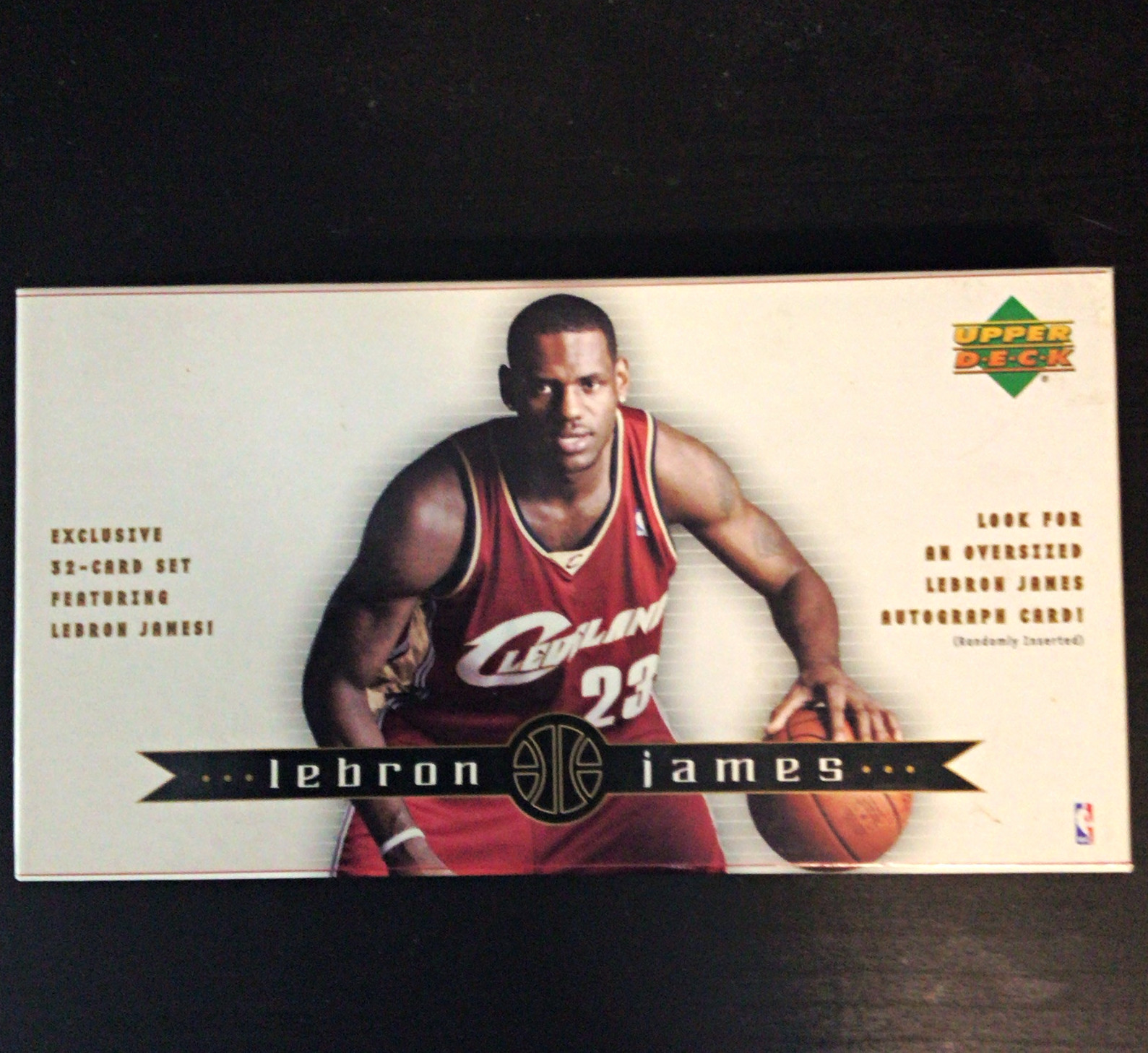 Upper Deck LeBron James 2003-04 Exclusive Basketball 32-Card Box Set