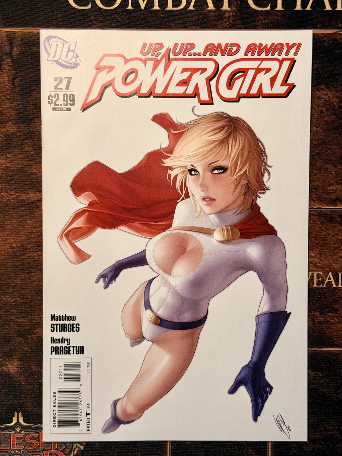 Power Girl #27 (DC Comics 2011) *NM* Warren Louw GGA Cover Art