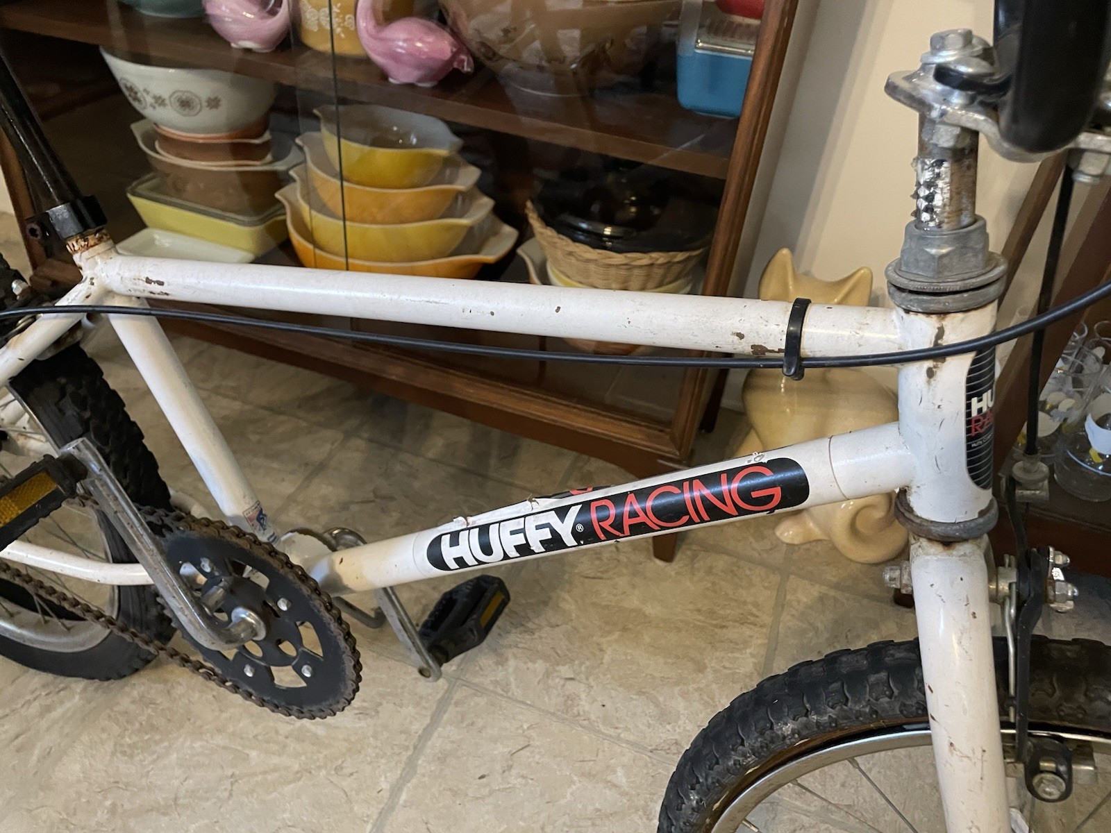 Huffy Racing 20 in BMX Stu Thompson Vintage Bike Old School Survivor Huffy Racing 20 in BMX Stu Thompson Vintage Bike Old School Survivor