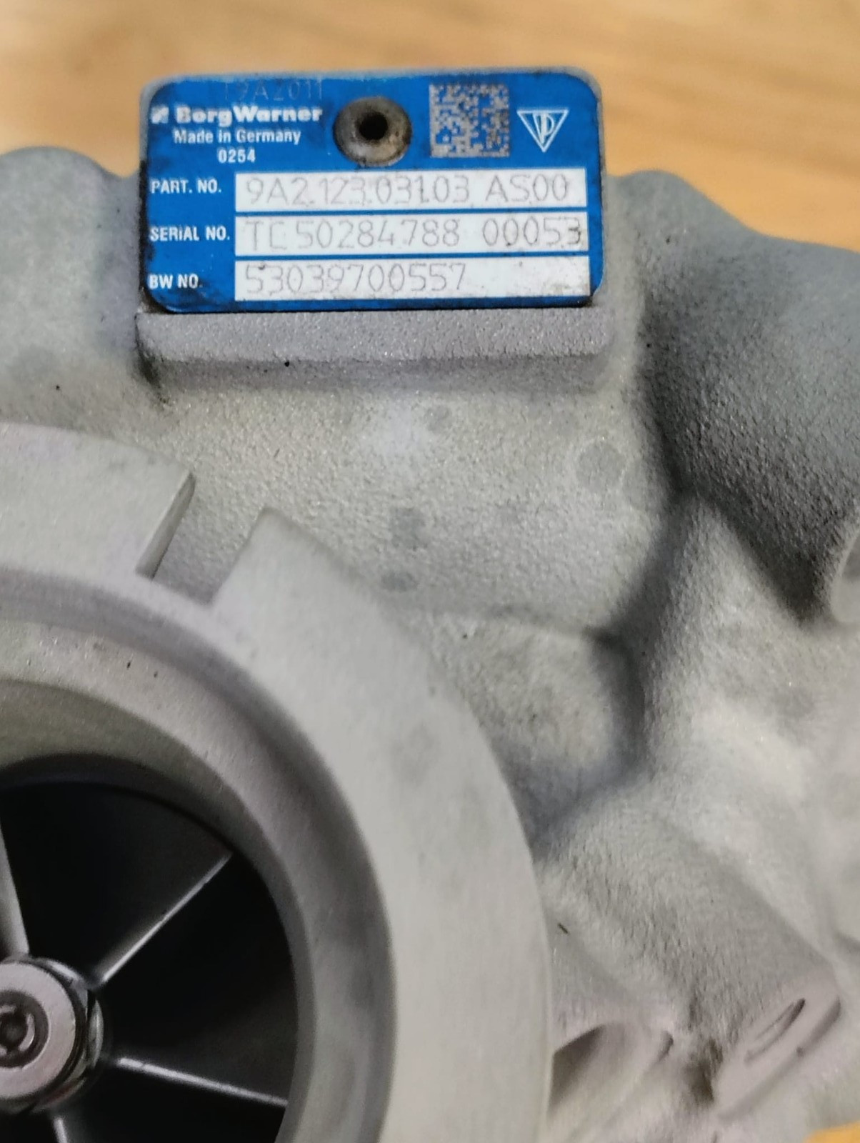 BorgWarner K03 Turbocharger 53039700557 | Porsche 911 | Right side | Reman