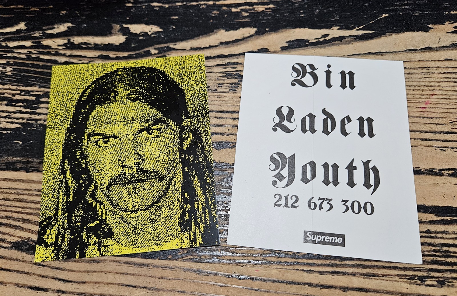 Supreme Dash Snow Yellow Sticker FW25 + FREE SURPRISE