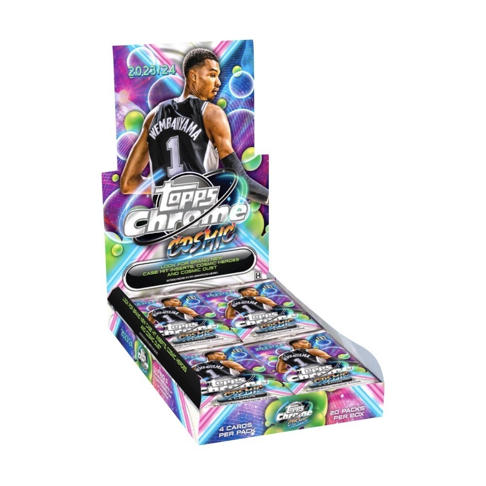 2023-24 Topps Cosmic Chrome Basketball Hobby Box - Factory Sealed 2023-24 Topps Cosmic Chrome Basketball Hobby Box - Factory Sealed