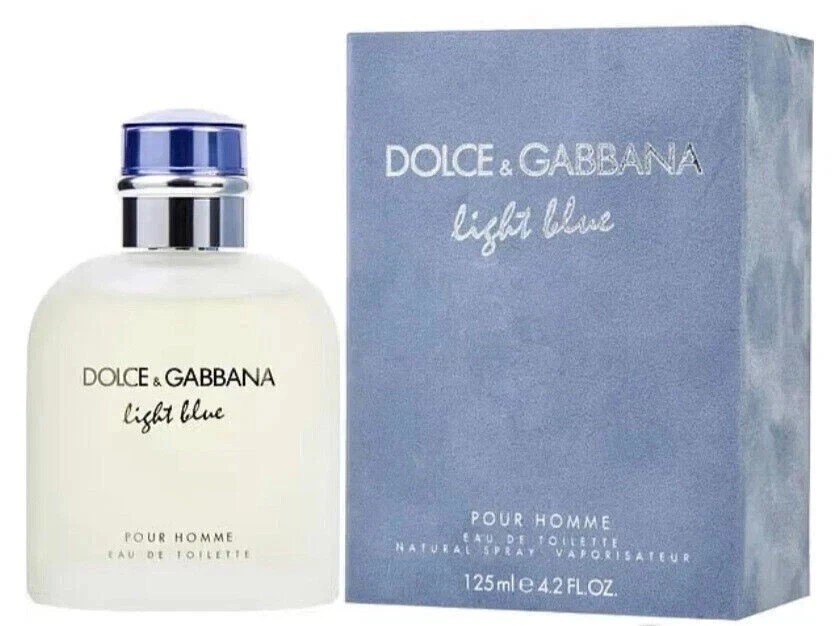 Light Blue by Dolce & Gabbana for Men Eau de Toilette Spray 4.2 oz Brand new Light Blue by Dolce & Gabbana for Men Eau de Toilette Spray 4.2 oz Brand new