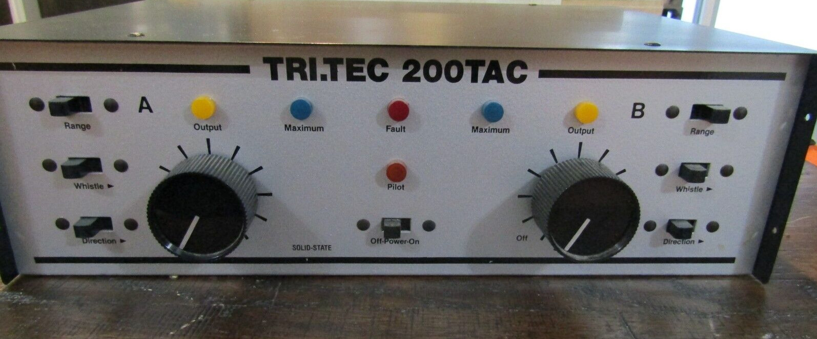 TRI.TEC 200TAC UNIVERSAL HOGGER SERIES MOTOR CONTROLLER TRI.TEC 200TAC UNIVERSAL HOGGER SERIES MOTOR CONTROLLER