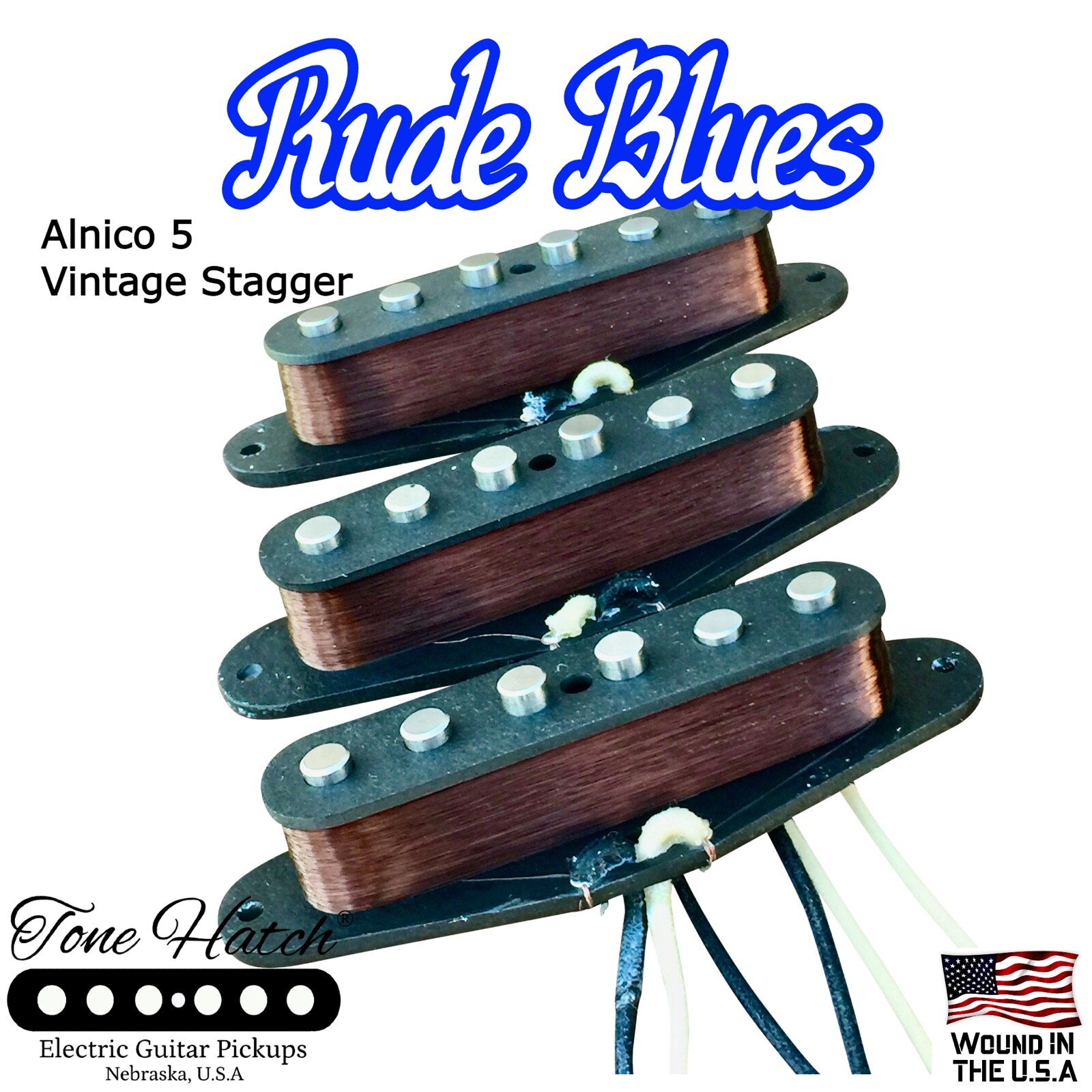 Tone Hatch Handwound Guitar Pickups Blues Stratocaster Set-Made 2 Order