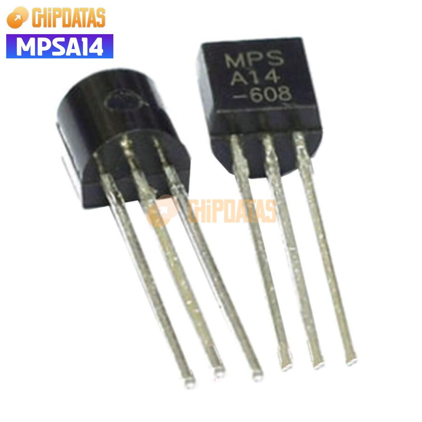 100PCS New MPS  MPSA14 MOT TO-92