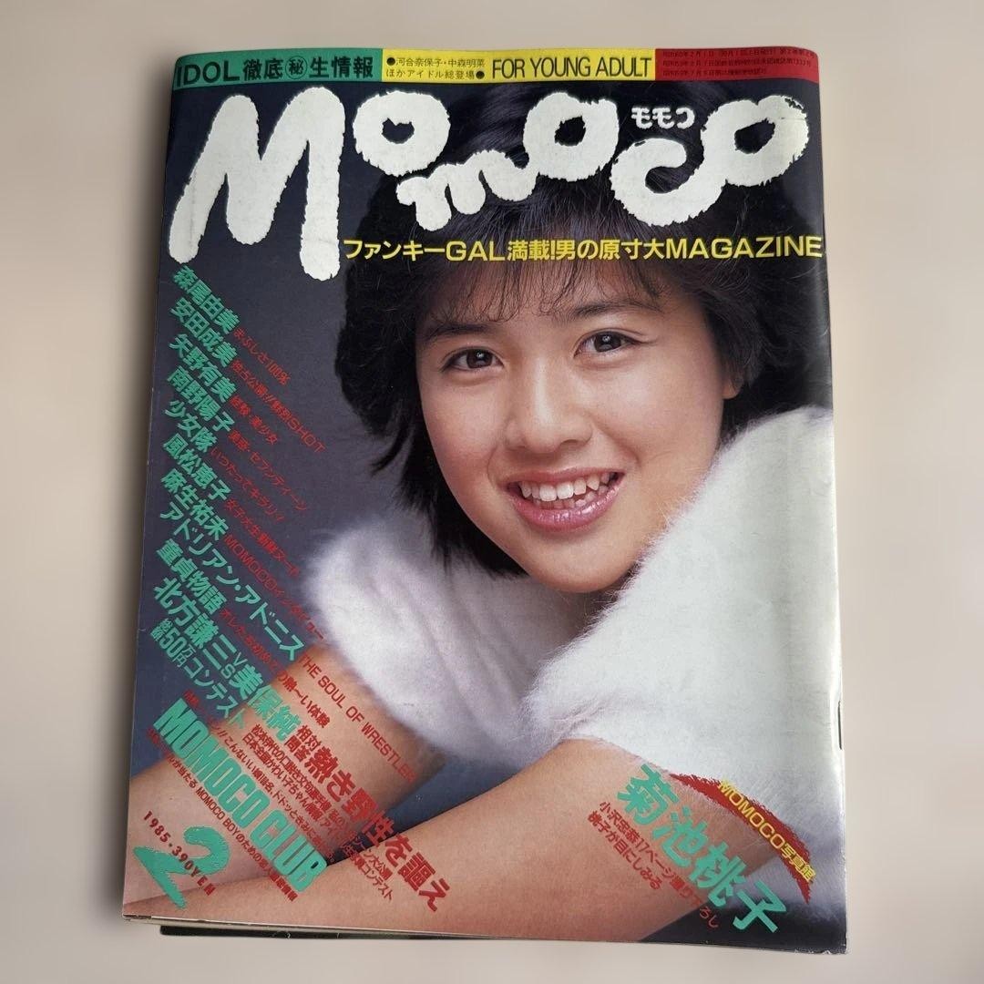 Momoco Gakken 1985 Vol 2 No 2 Vintage Japanese Magazine Momoko Photo Feature